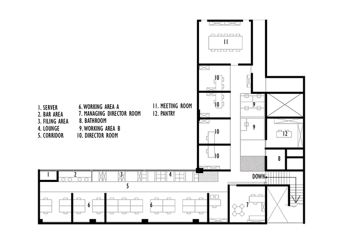 时尚木语  OMG印尼公司办公室设计欣赏