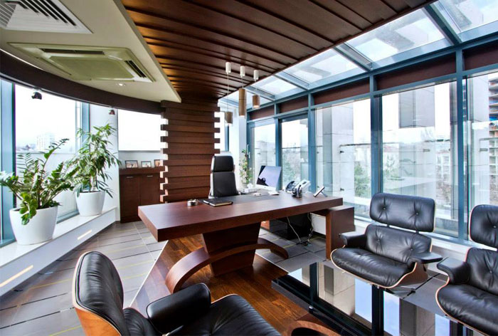 高端奢华办公室装修案例