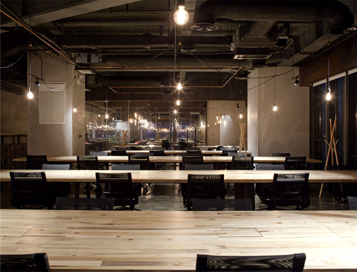 互联网公司开放式办公室设计