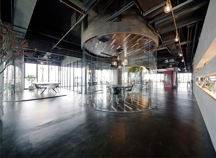 互联网公司开放式办公室设计