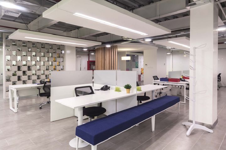 电信公司办公室设计实景图