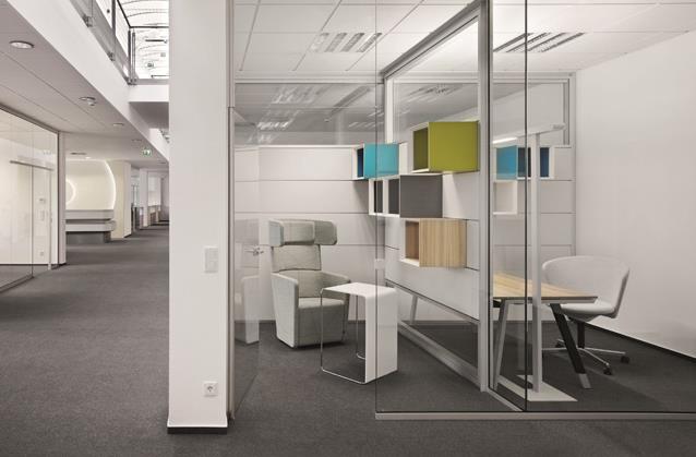 办公室装修办公室空间屏风的作用