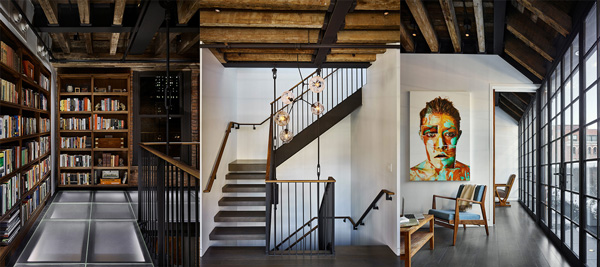 工业住宅式的办公室设计