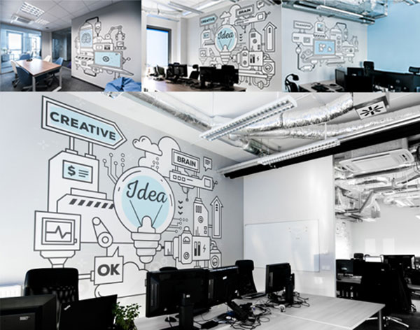 友好办公氛围的现代办公室设计