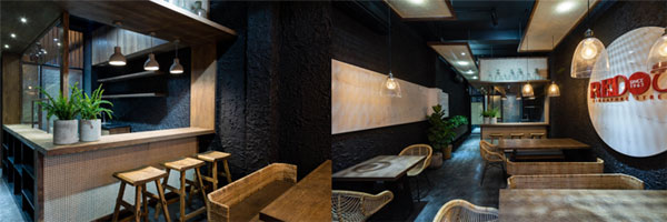 整洁舒适的现代化餐厅设计