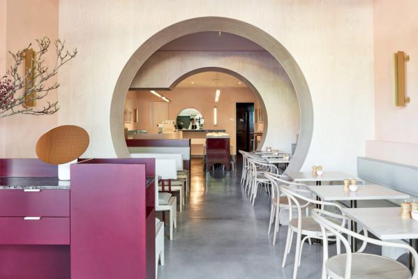 亚洲复古风格的办公室设计