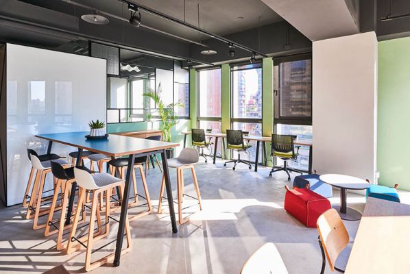 办公室装修设计的多功能共享空间