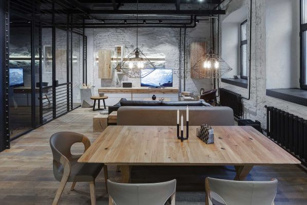 复合工作室的办公室设计形式