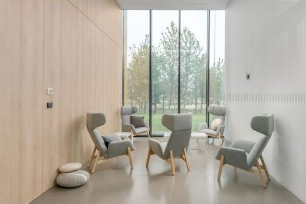 大楼办公室设计表达的环保主题