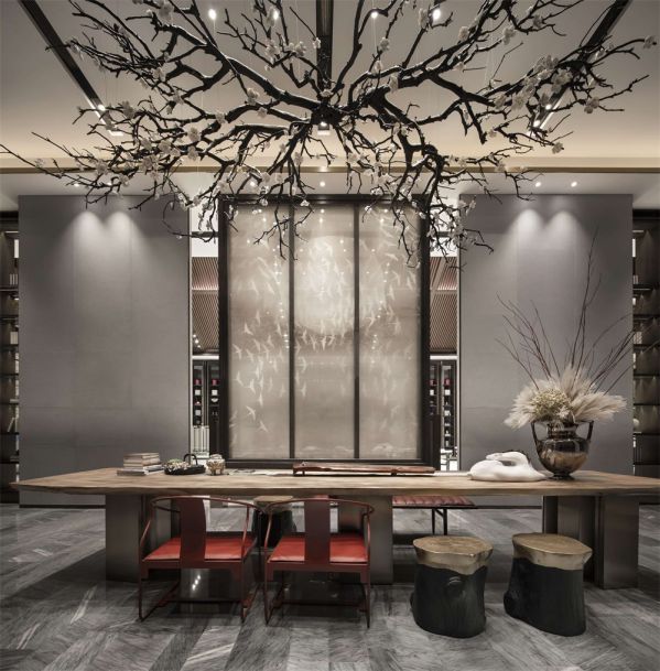 营销中心办公室设计的基调和氛围